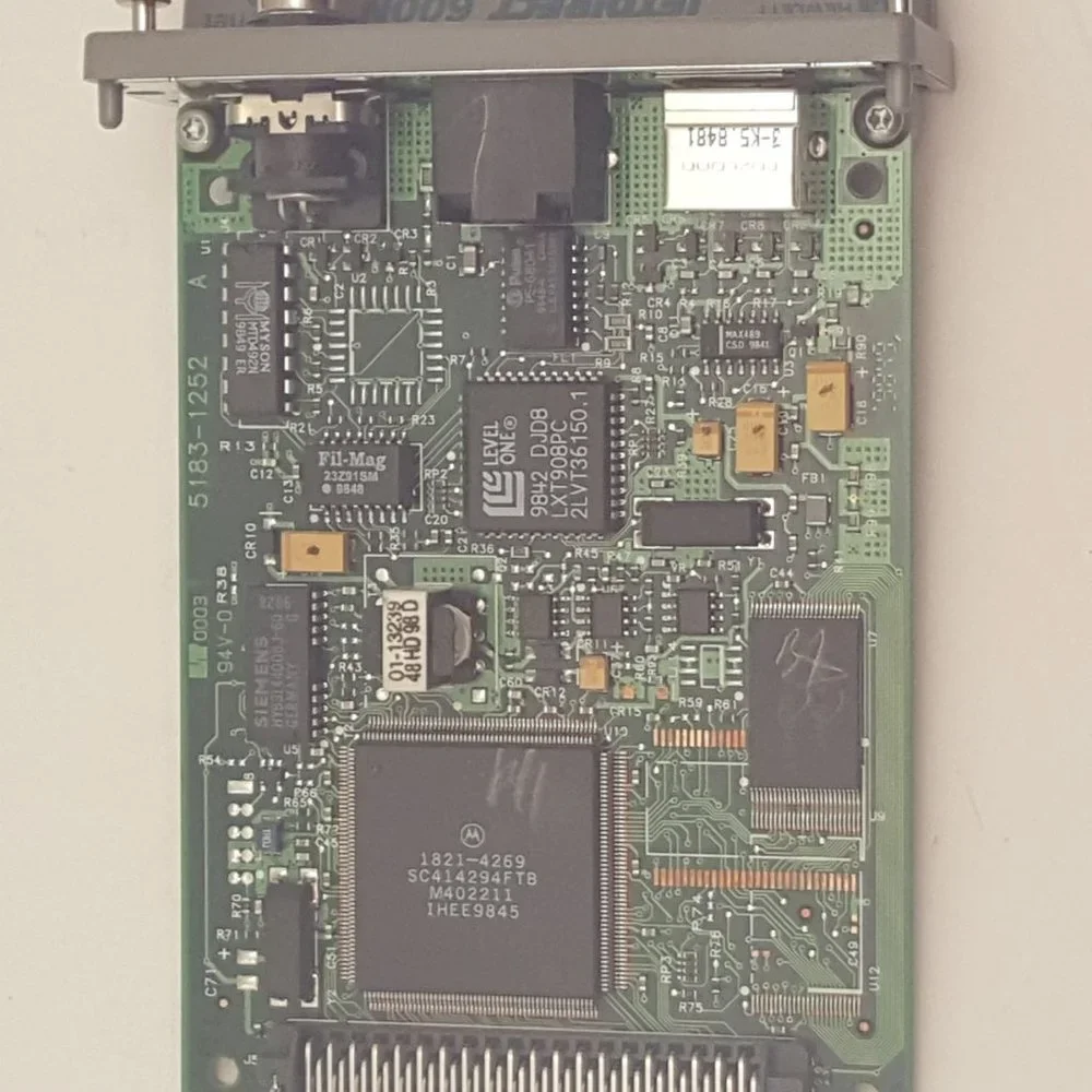 HP JetDirect 600N Print Server | J3111A | J3111-60002 DOM 12/1998 USED